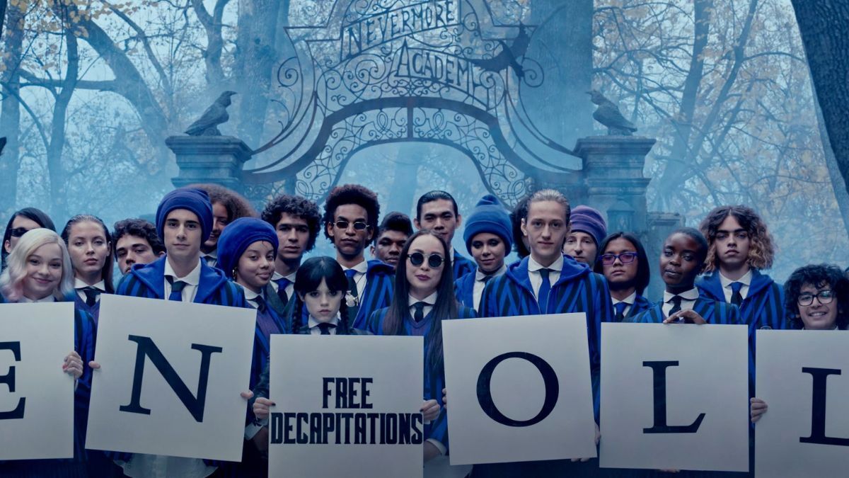 WANDINHA  Netflix libera a série antecipadmente aos estudantes
